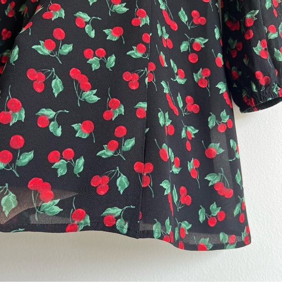 Reformation Ferris Dress in Cherry Pie - Picture 9 of 16